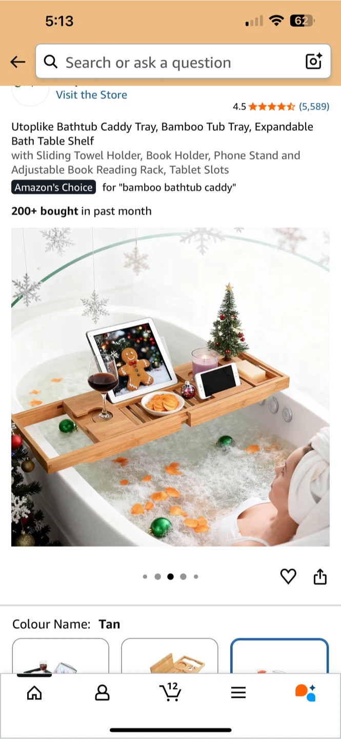 Expandable Bathtub Caddy Tray - photo 4