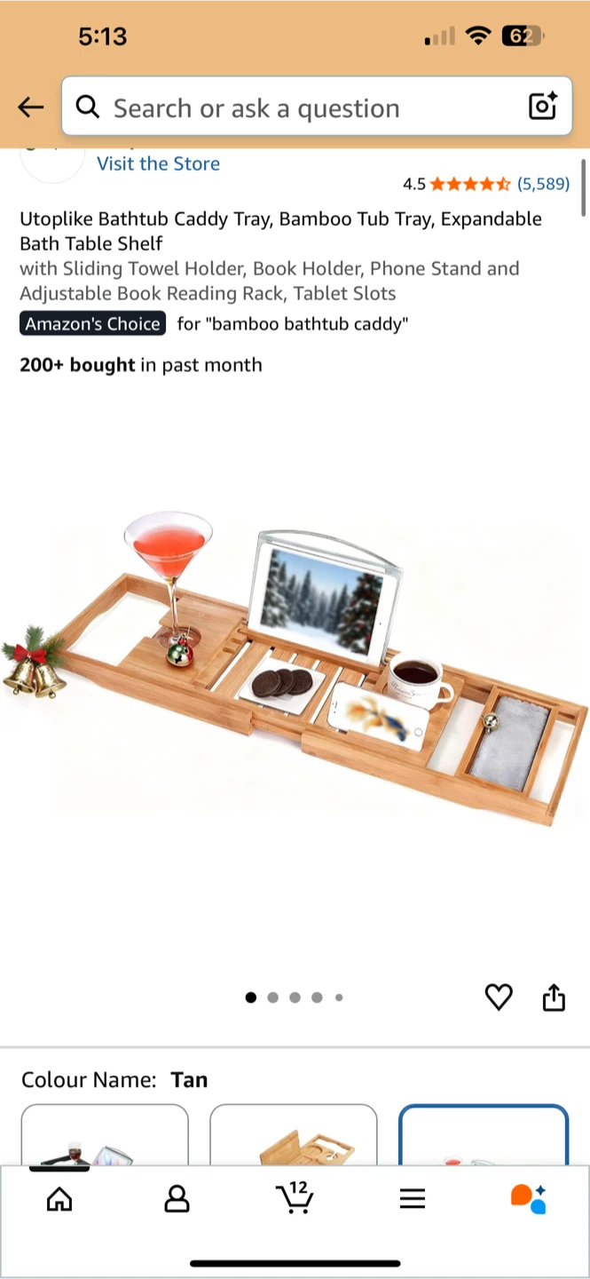Expandable Bathtub Caddy Tray - photo 5