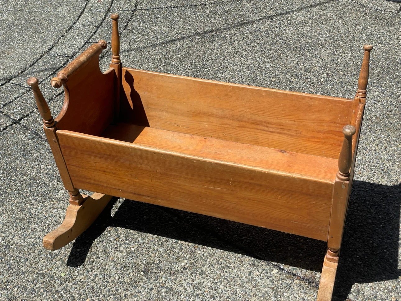 Antique Canadiana Crib early 19th Century RARE