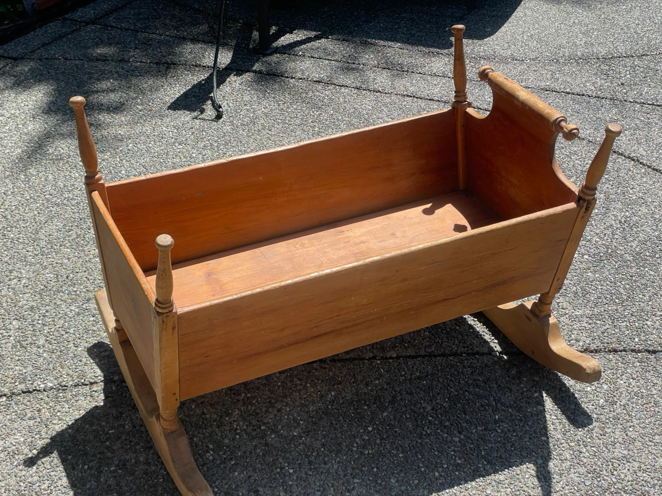 Antique Canadiana Crib early 19th Century RARE - photo 2