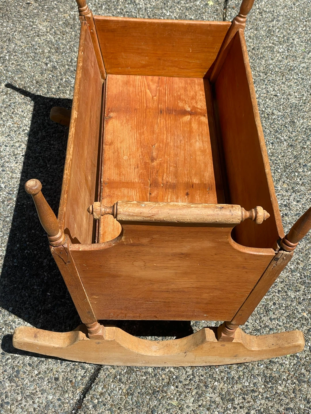 Antique Canadiana Crib early 19th Century RARE - photo 3