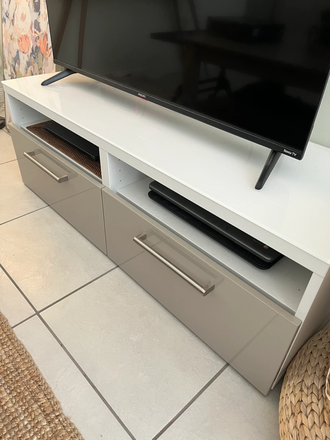 Modern TV Stand with Storage