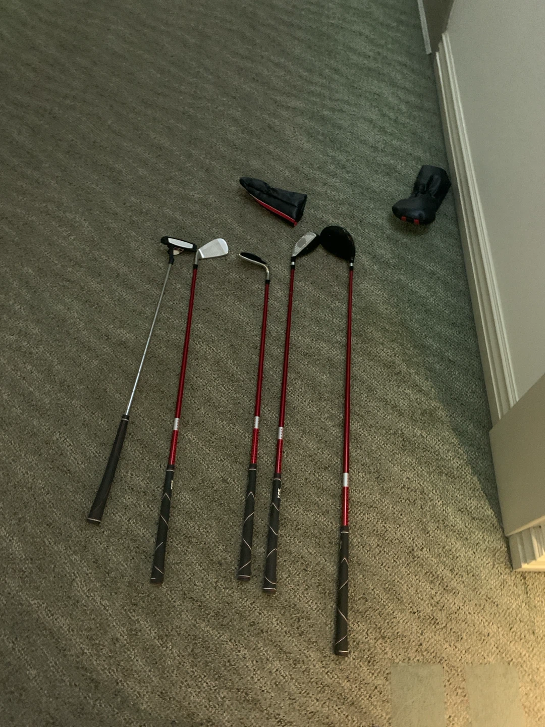 Golf Club Set with Covers