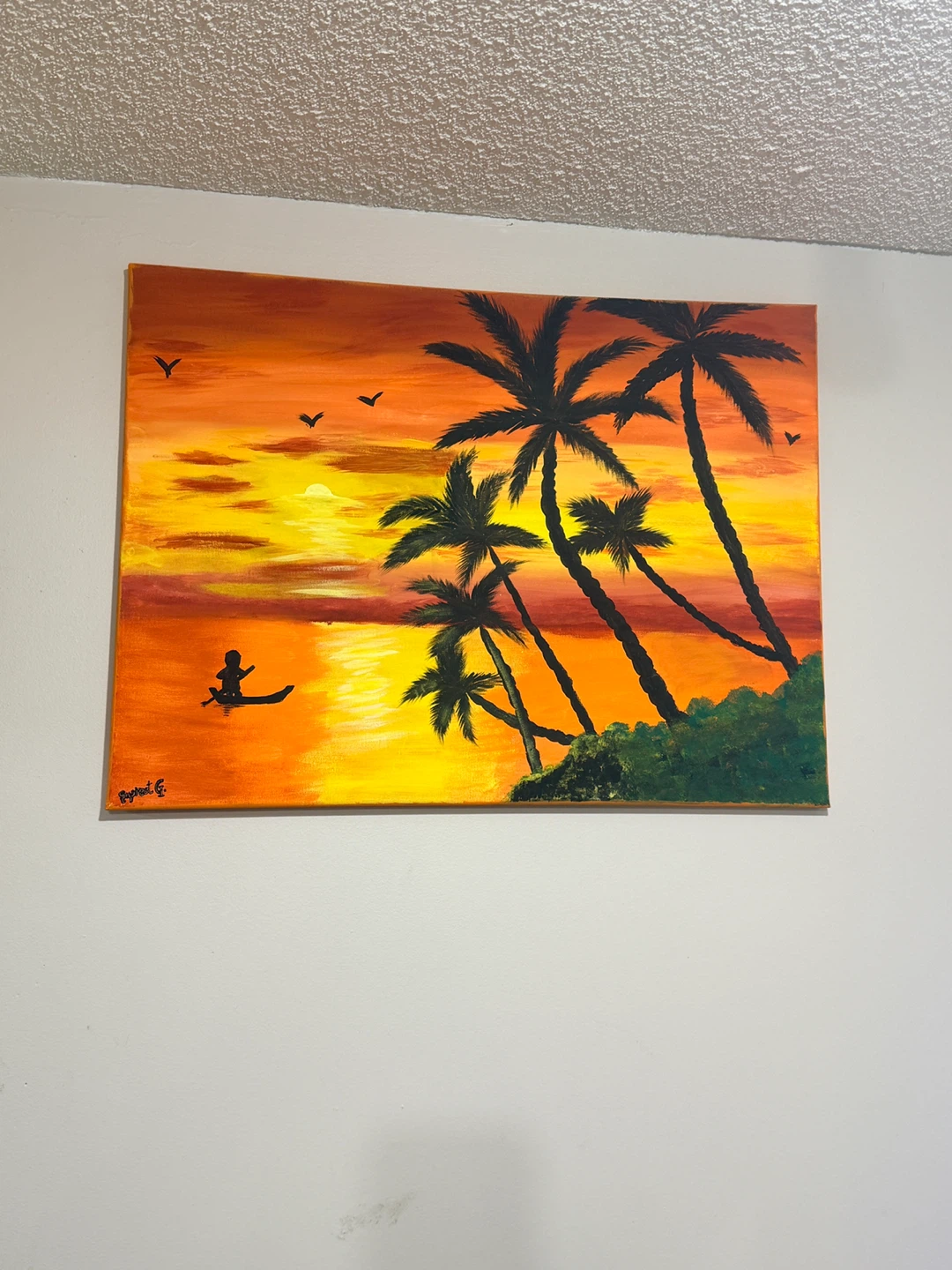 Original Sunset Painting - photo 2