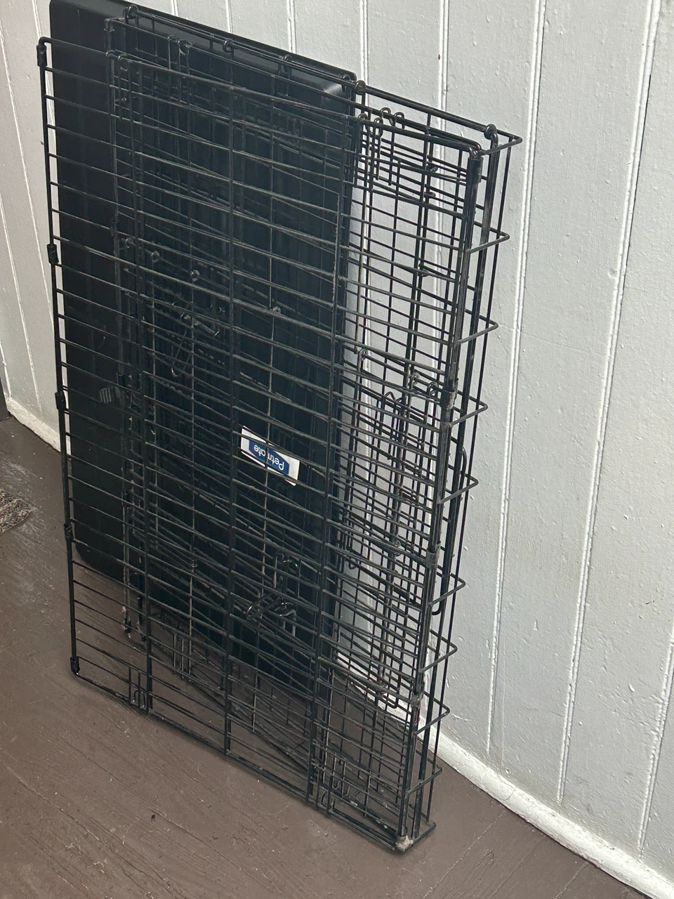 Petmate - Large black metal dog crate - photo 3