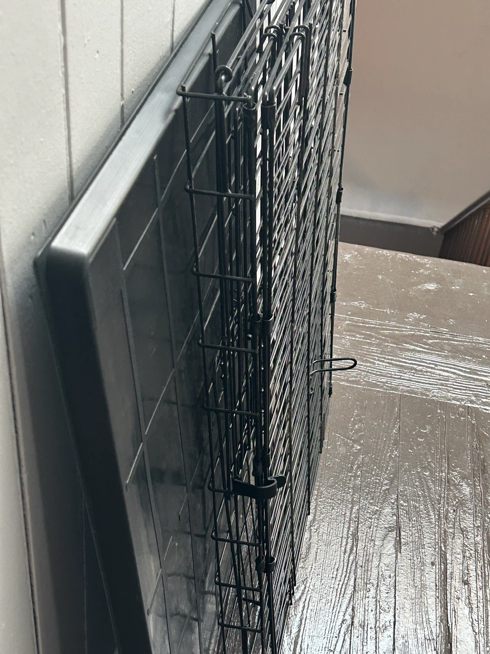 Petmate - Large black metal dog crate - photo 4