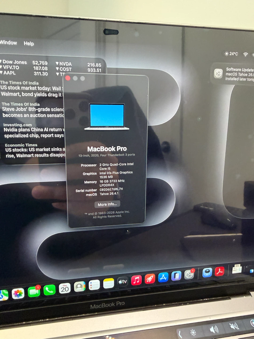 Apple MacBook Pro 13-inch (512gb) with Touch Bar! (2020) - photo 2
