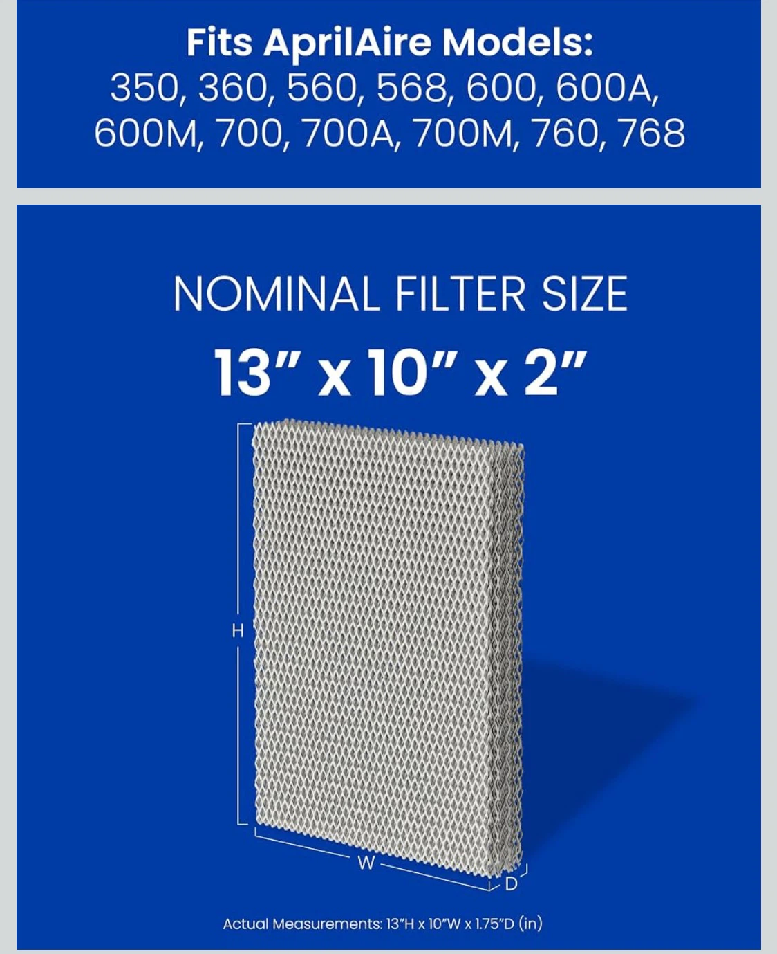 2  AprilAire No. 35 Humidifier Water Panel - photo 2
