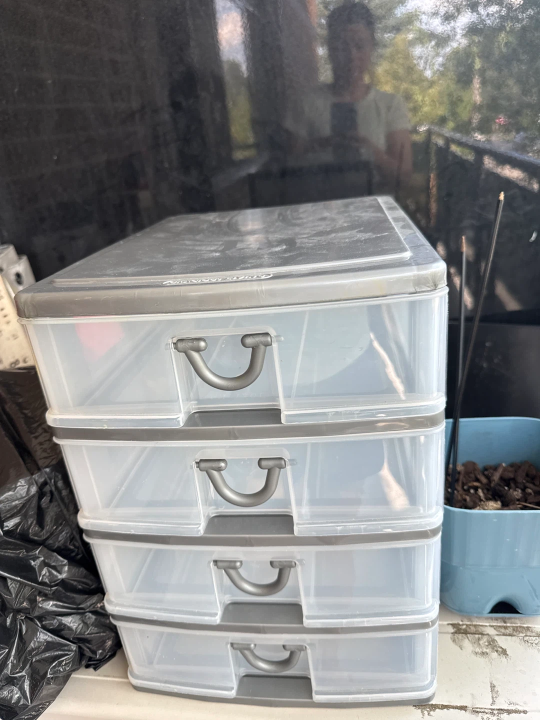 Sterilite 4-Drawer Rolling Storage Cart