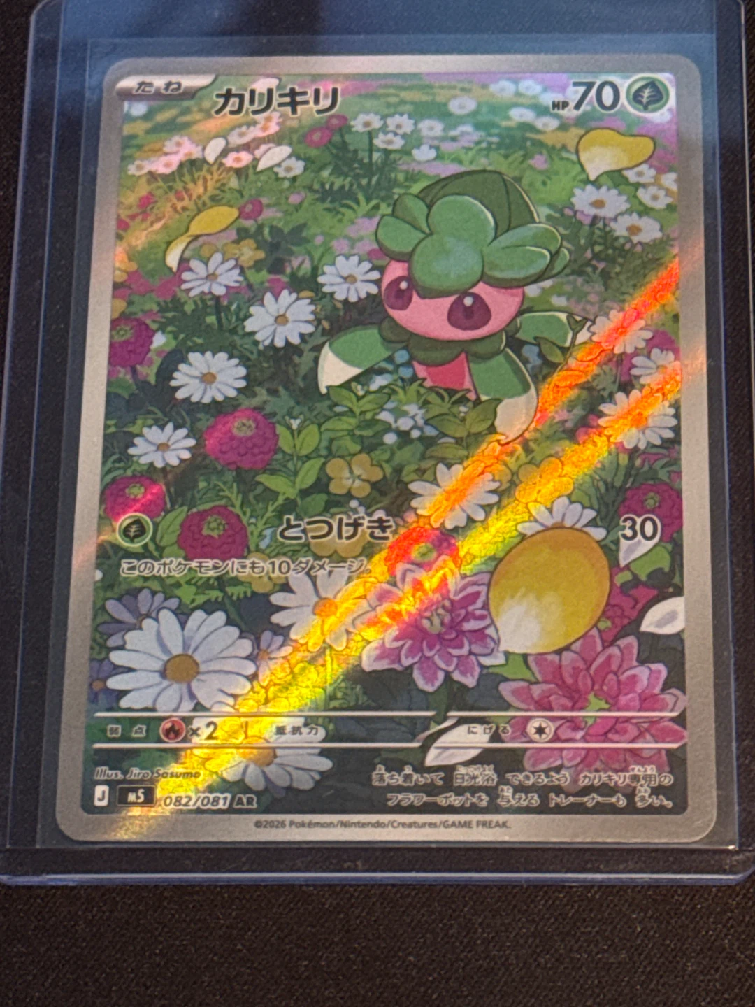 Fomantis - 082/081 - Japanese Pokémon card