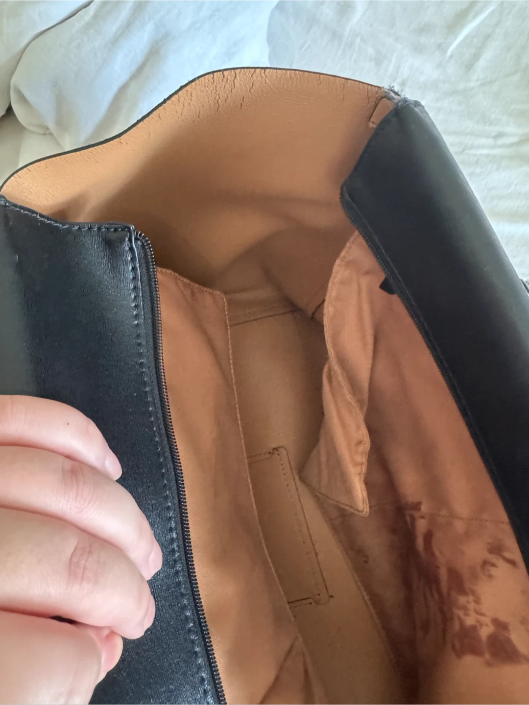 Tory Burch Black Leather Tote Bag - photo 4