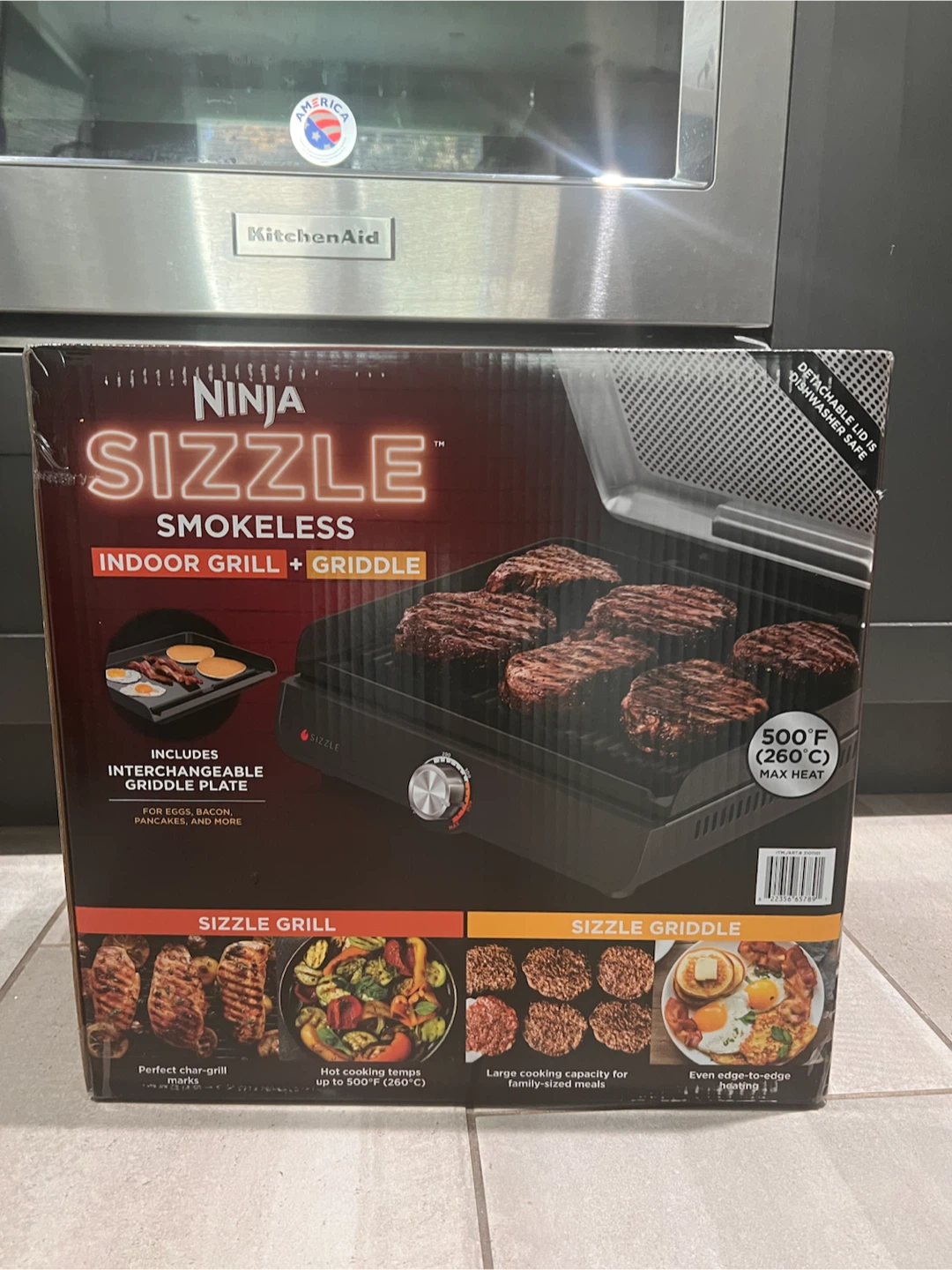 Ninja Sizzle Smokeless Indoor Grill and Griddle