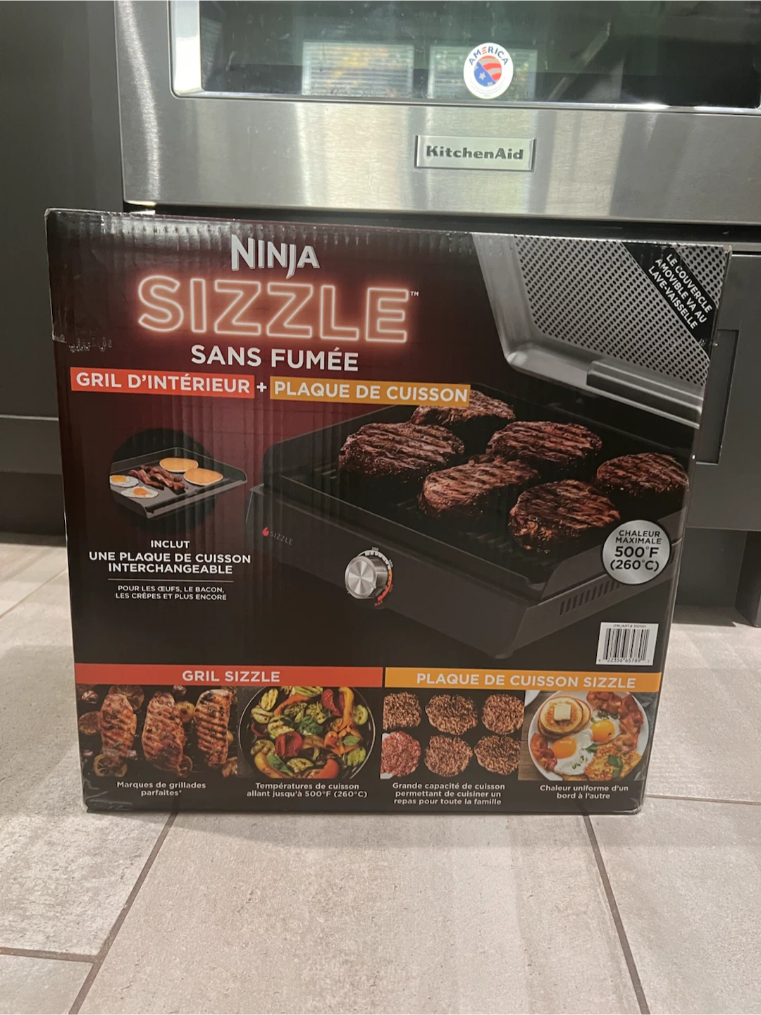 Ninja Sizzle Smokeless Indoor Grill and Griddle - photo 3