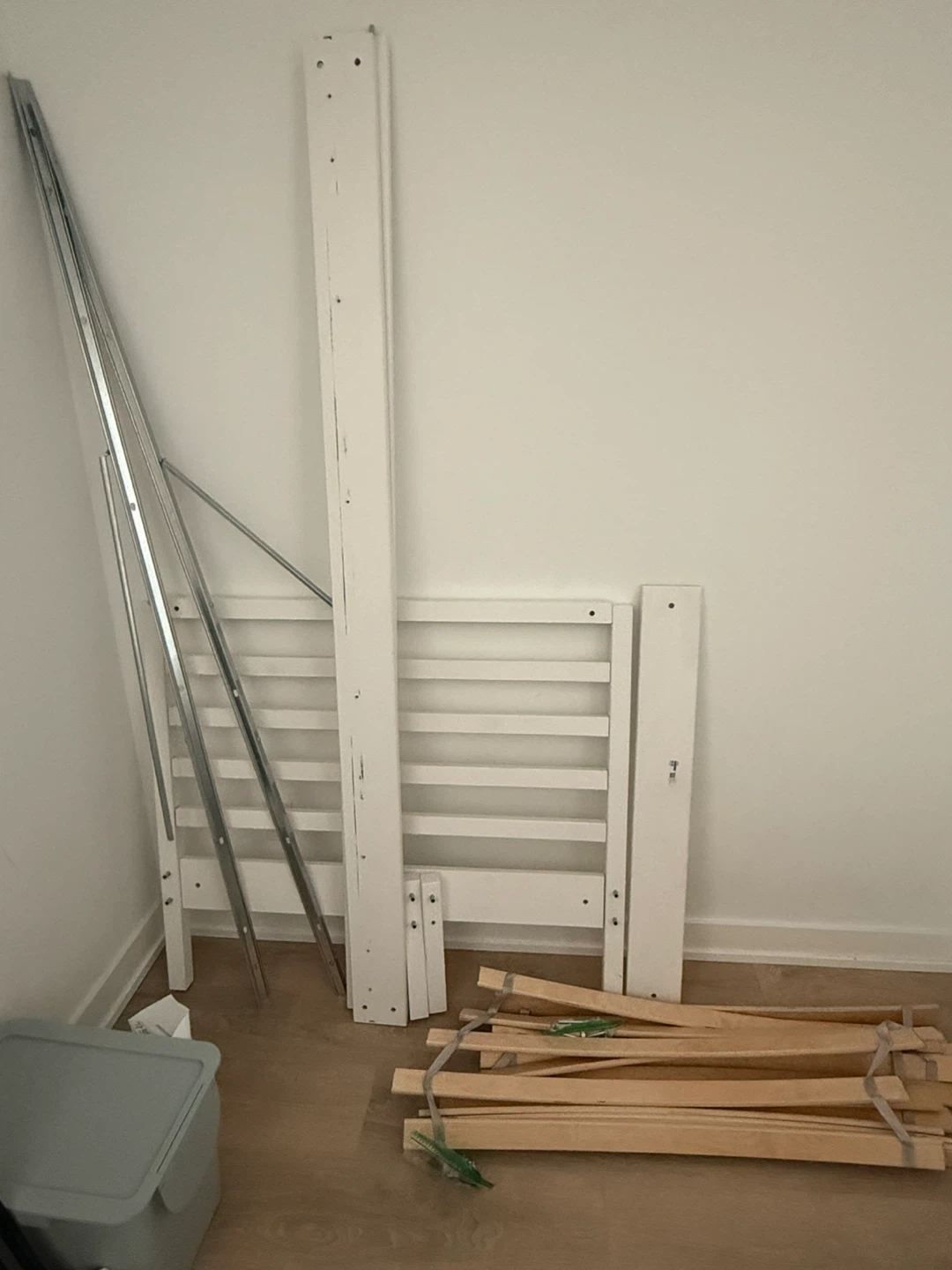 IKEA TARVA Twin Bed Frame - White