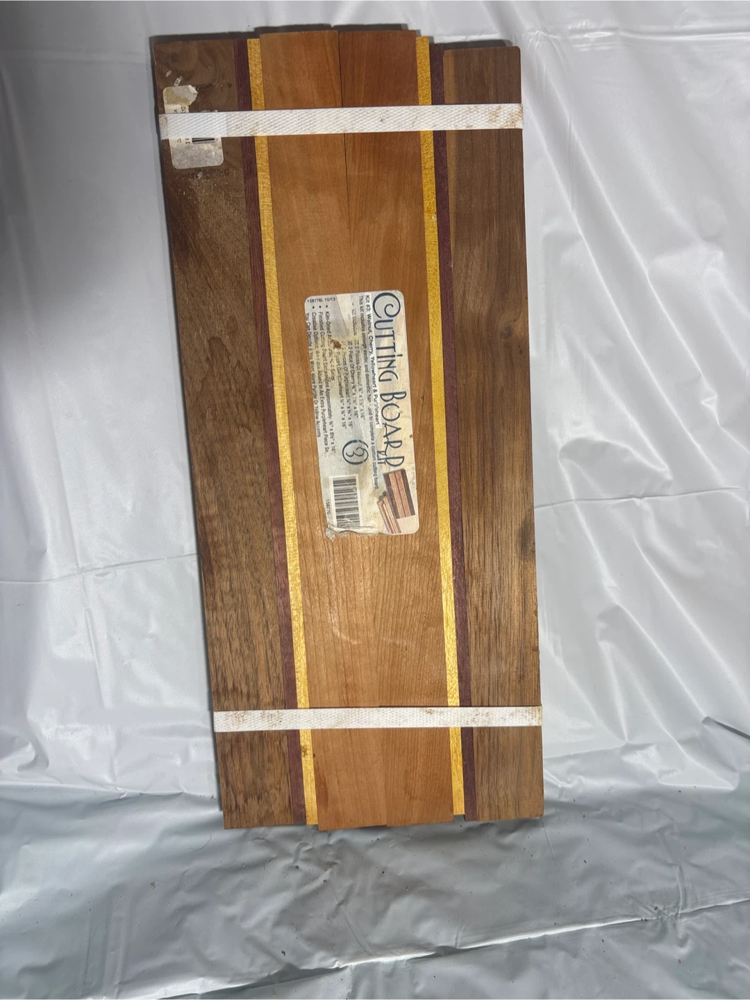 Cutting Board Kit - Walnut, Cherry, Yellowheart & Purpleheart