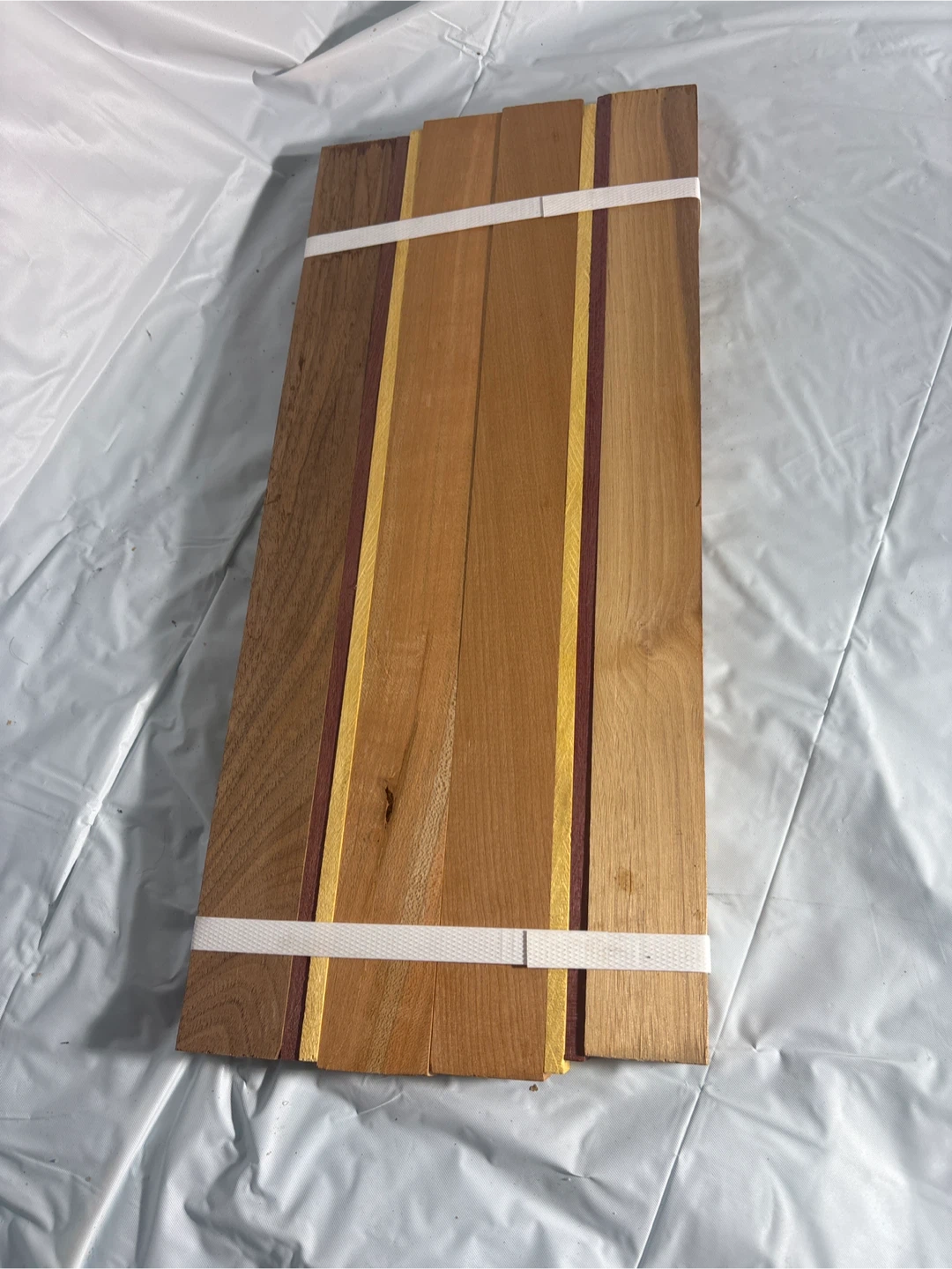 Cutting Board Kit - Walnut, Cherry, Yellowheart & Purpleheart - photo 3