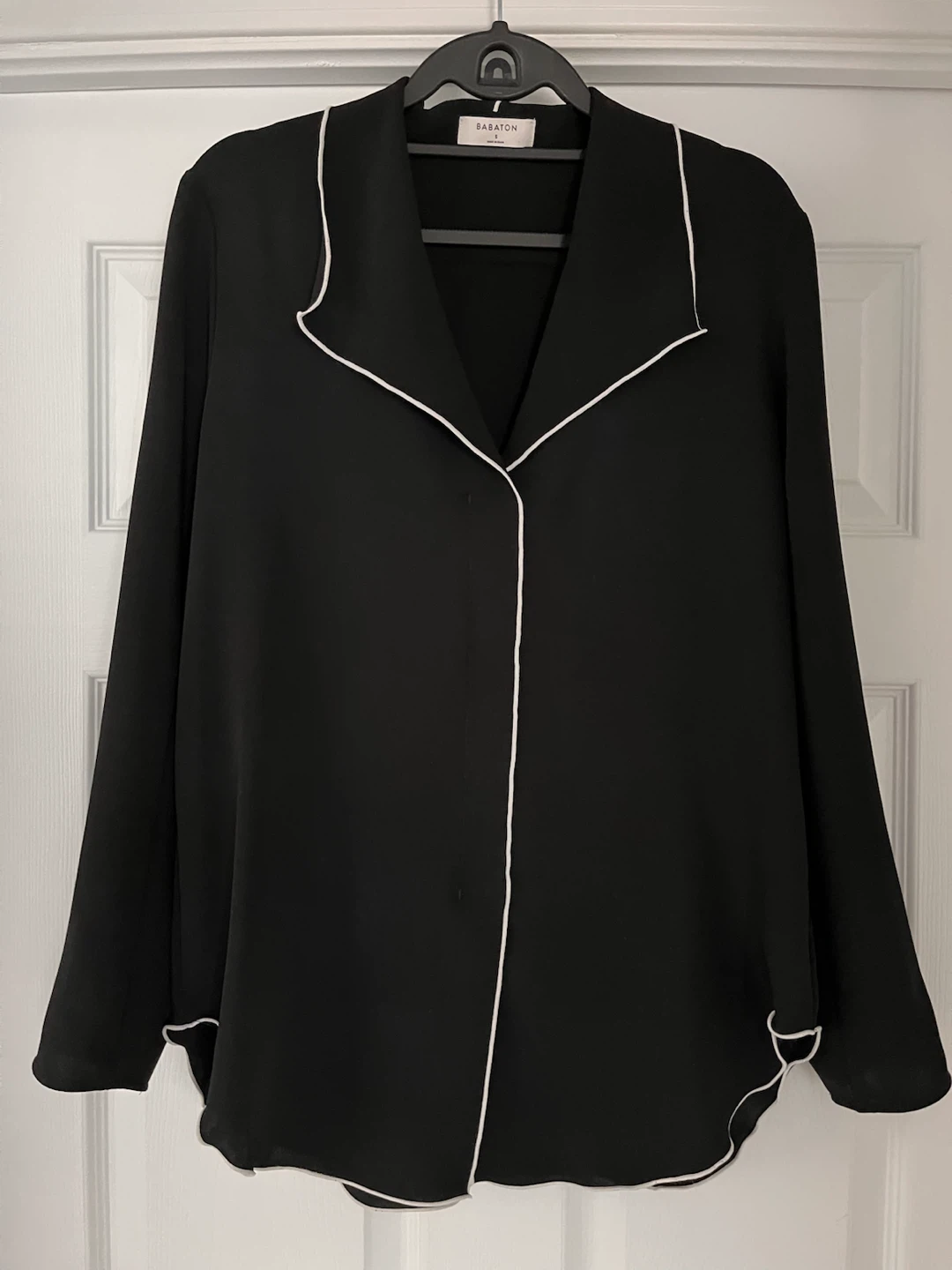 Babaton Black Blouse - Size S