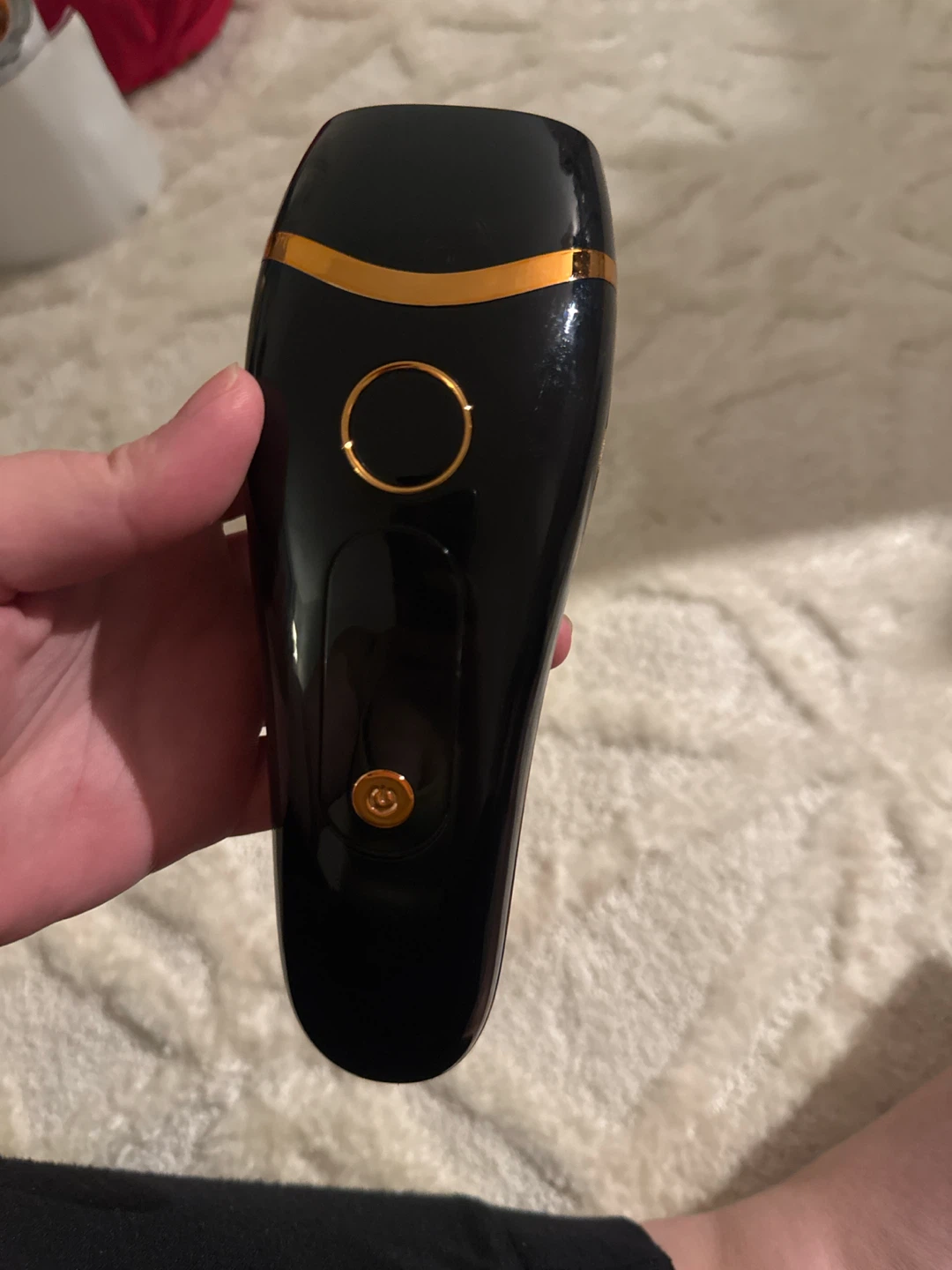 Black and Gold Laser IPL Hair Remover