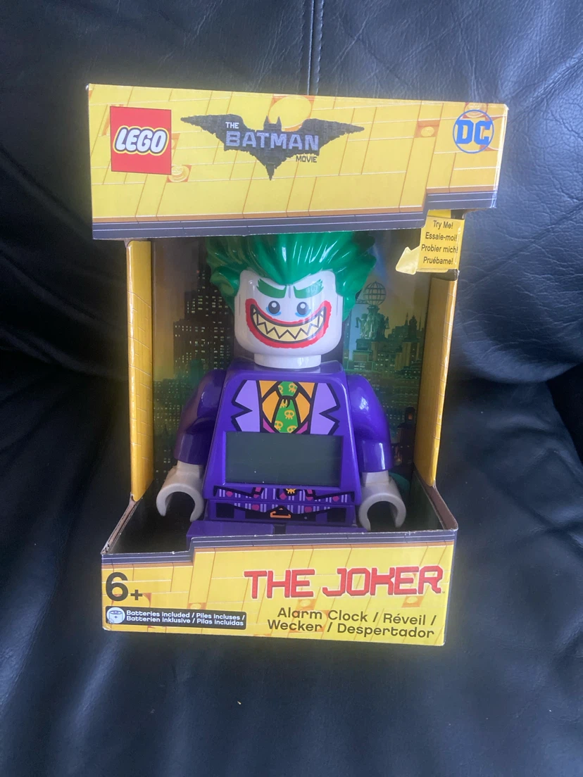 LEGO Batman Movie The Joker Alarm Clock