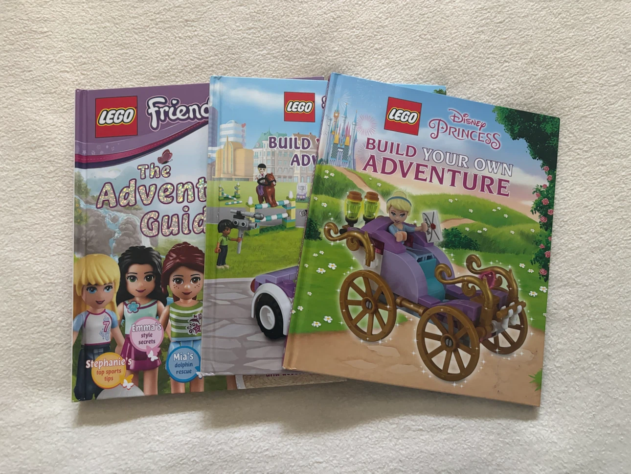 LEGO Friends & Disney Princess Adventure Books