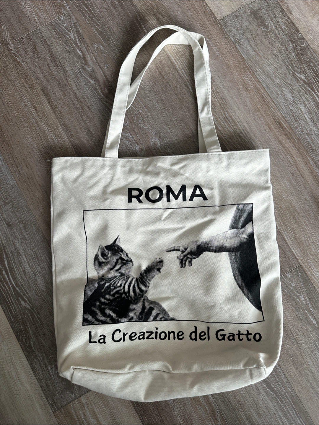 New Tote Bag - Roma La Creazione del Gatto