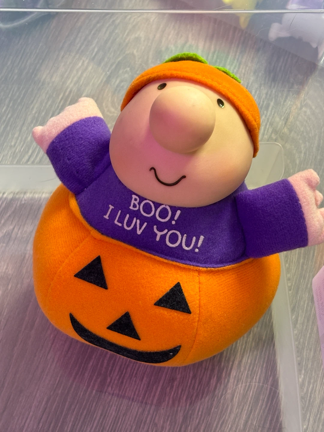 Vintage Ziggy Pumpkin Plush Boo I Luv You - photo 2