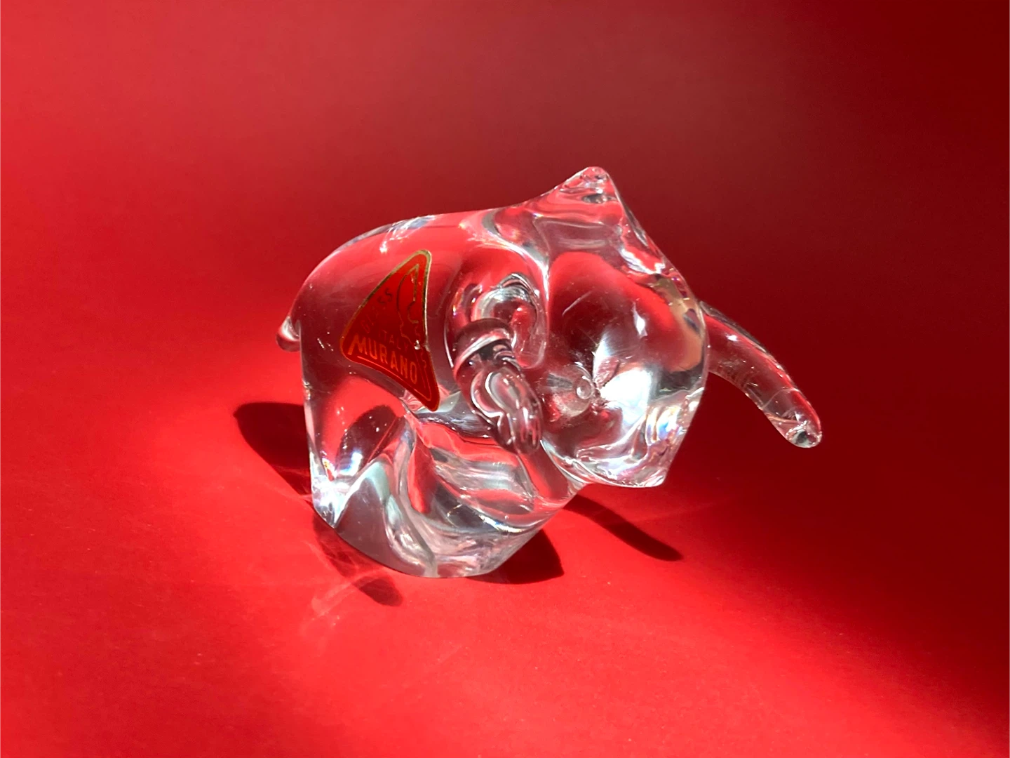 Vintage Murano Glass Bull Paperweight - photo 3