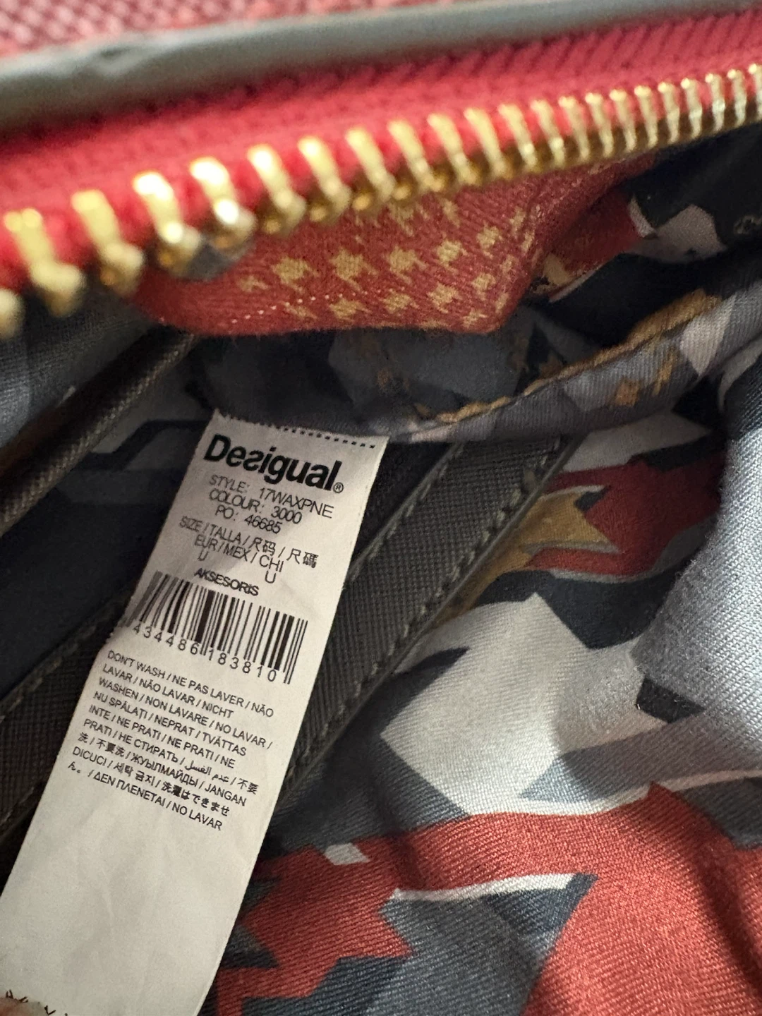 Desigual Hamar Tricolor Crossbody Bag - photo 4