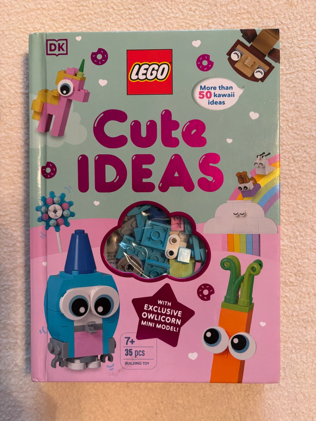 LEGO Cute Ideas Building Book with Minifigure