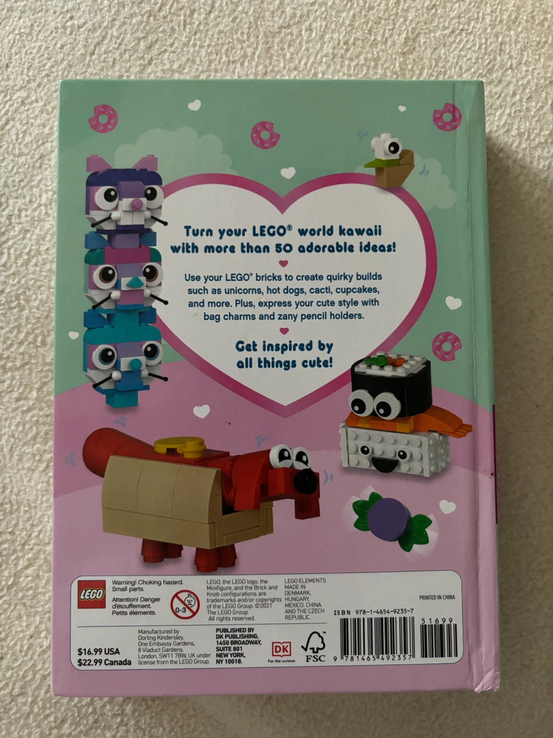 LEGO Cute Ideas Building Book with Minifigure - photo 2