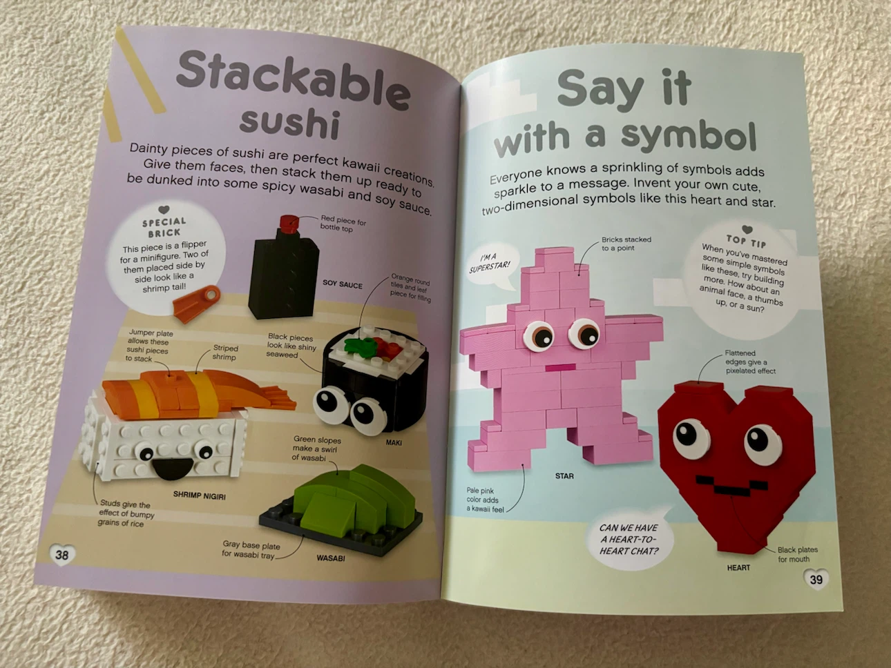 LEGO Cute Ideas Building Book with Minifigure - photo 3