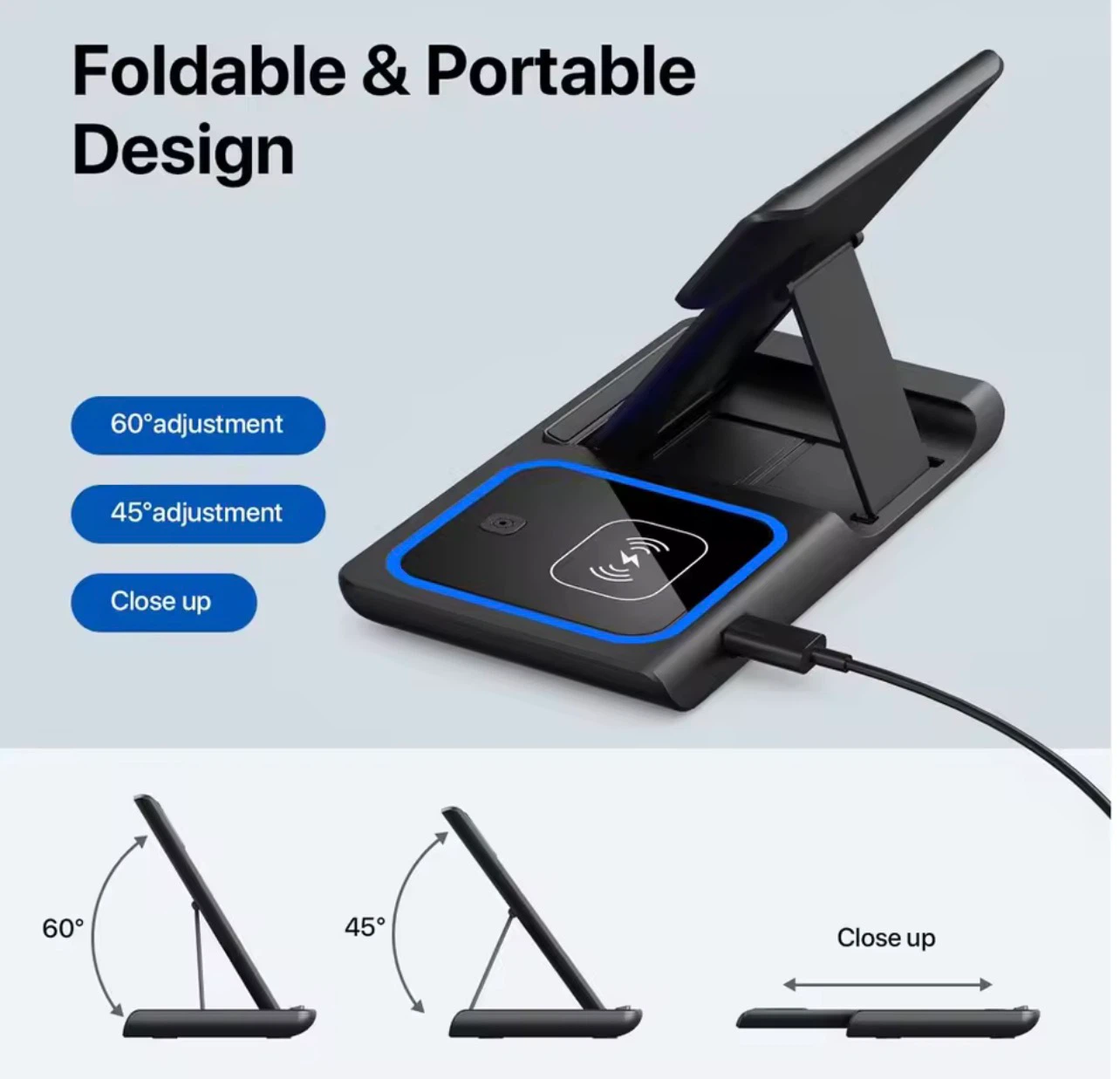 Fast Charging Stand for iPhone, Apple Watch & AirPods - photo 4