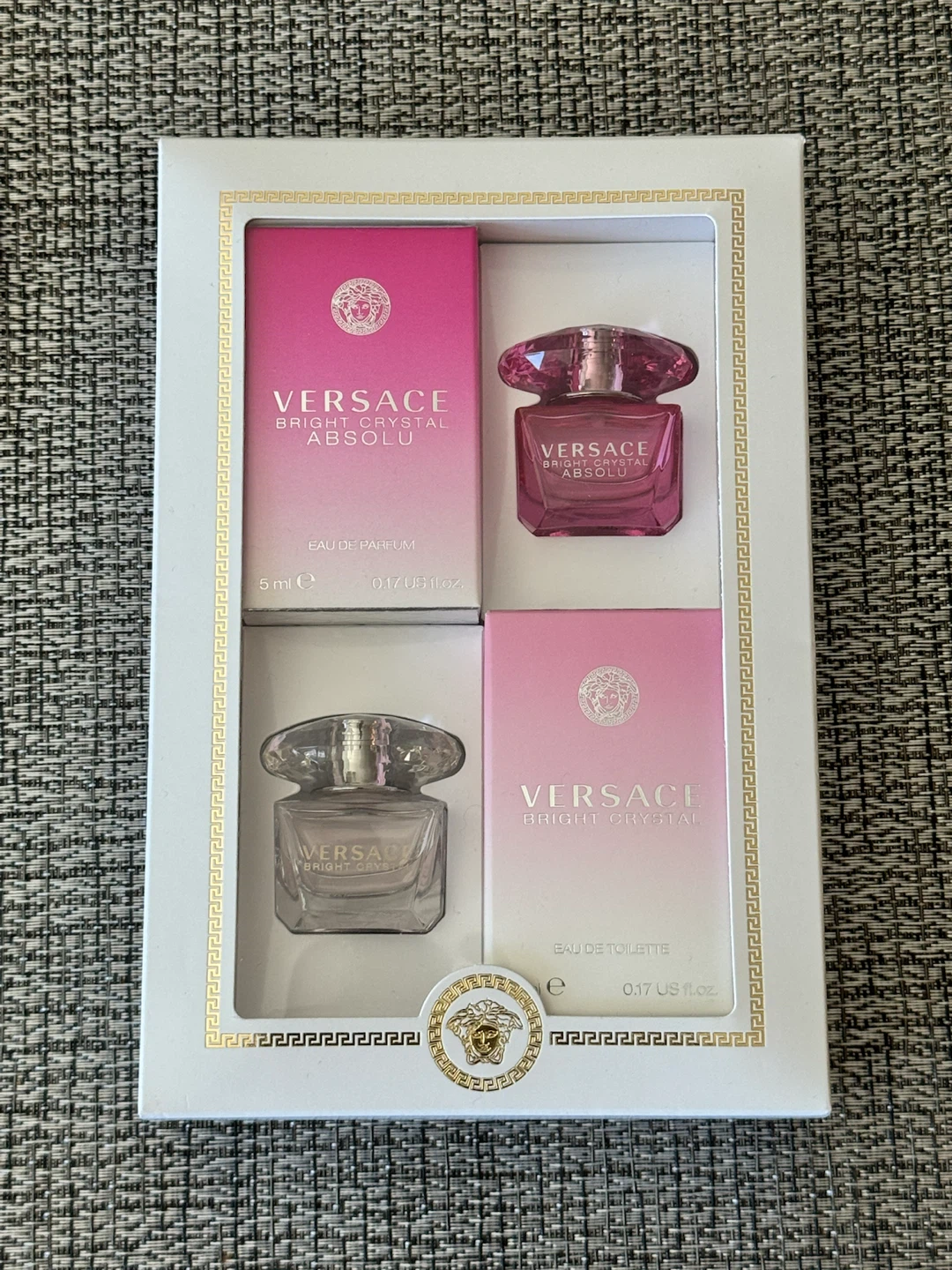 Versace Bright Crystal Mini Perfume Set