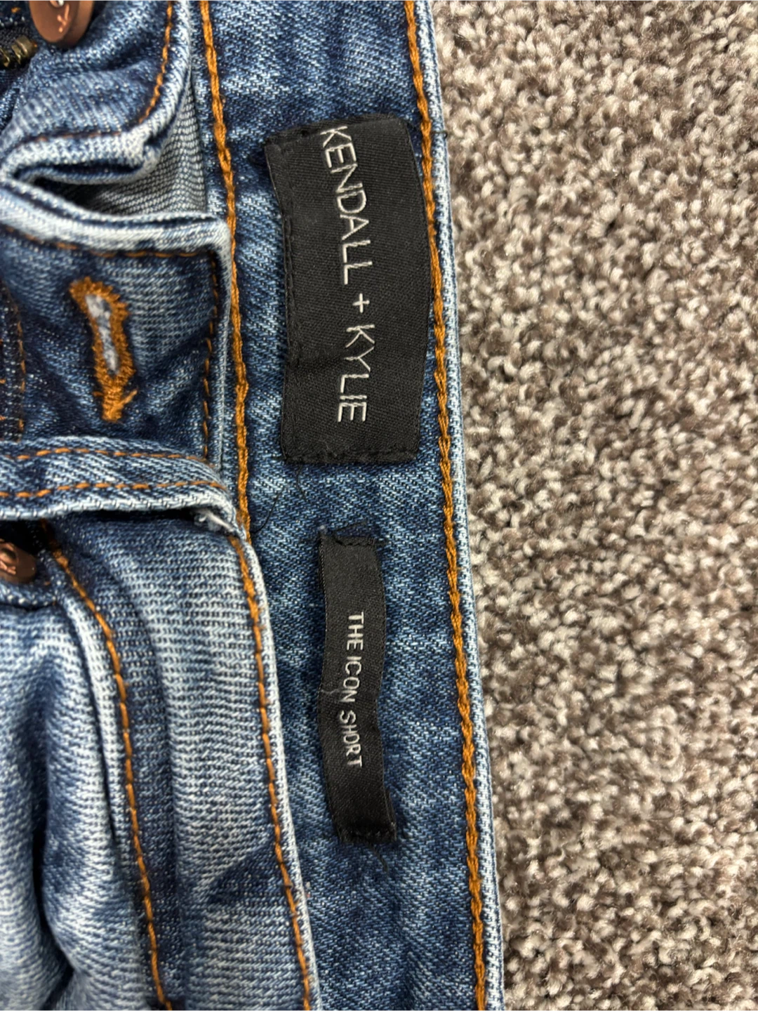Kendall + Kylie "The Icon Short" Denim Shorts - photo 3