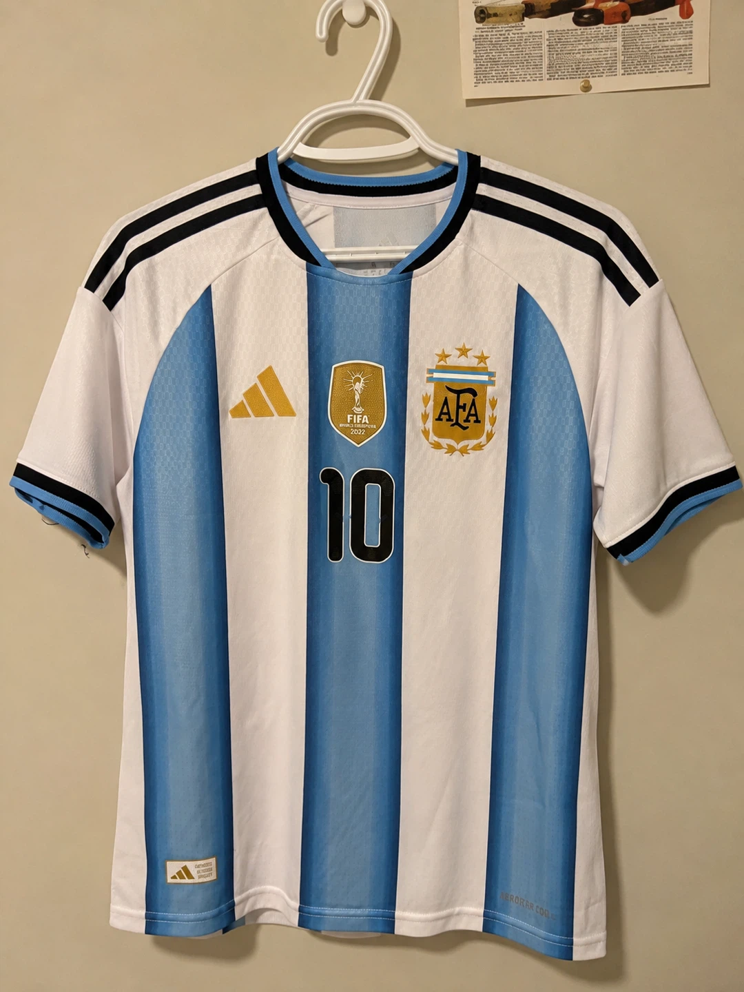 Argentina Messi 10 Soccer Jersey