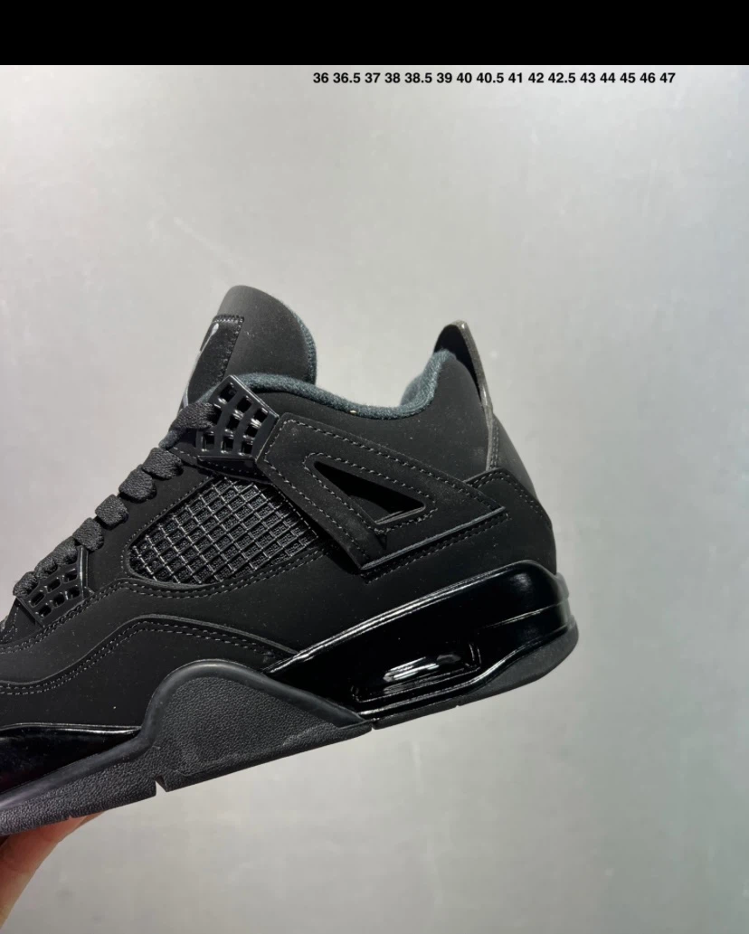 Air Jordan 4 Black Cat, all sizes available - photo 4