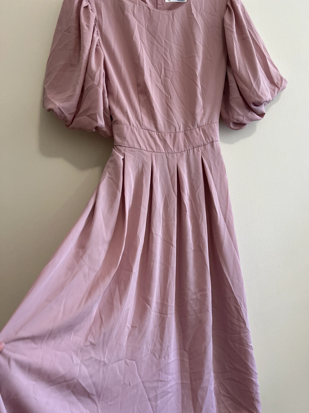 Pink Puff Sleeve Maxi Dress - photo 2