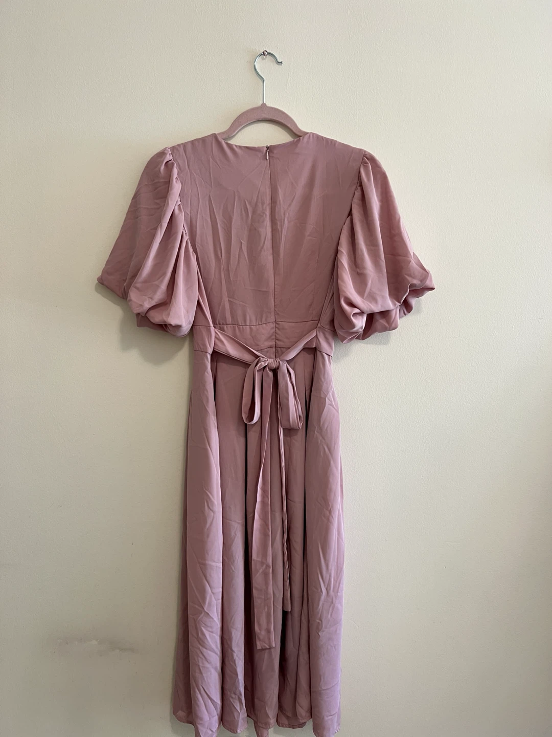 Pink Puff Sleeve Maxi Dress - photo 3