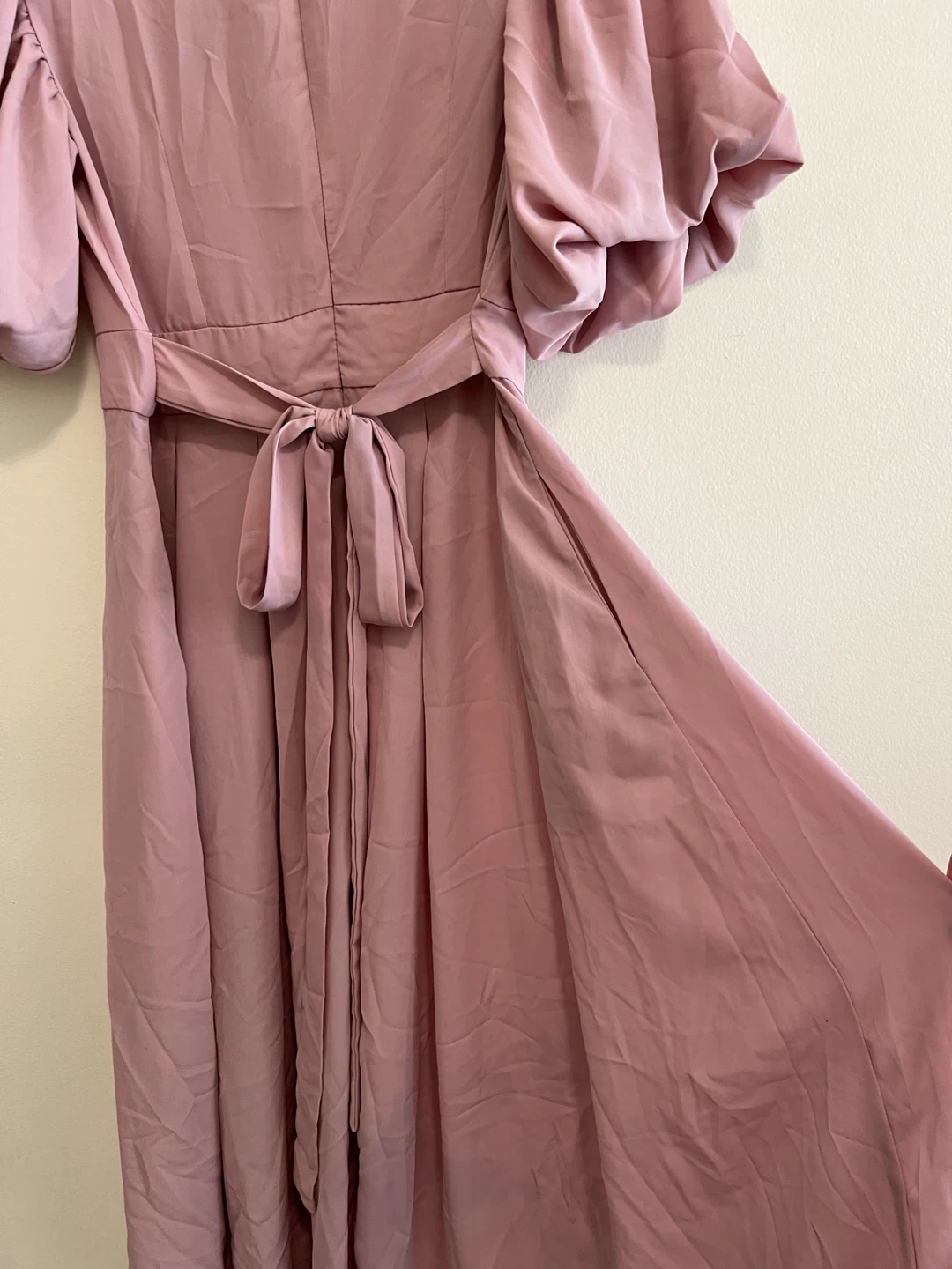Pink Puff Sleeve Maxi Dress - photo 4