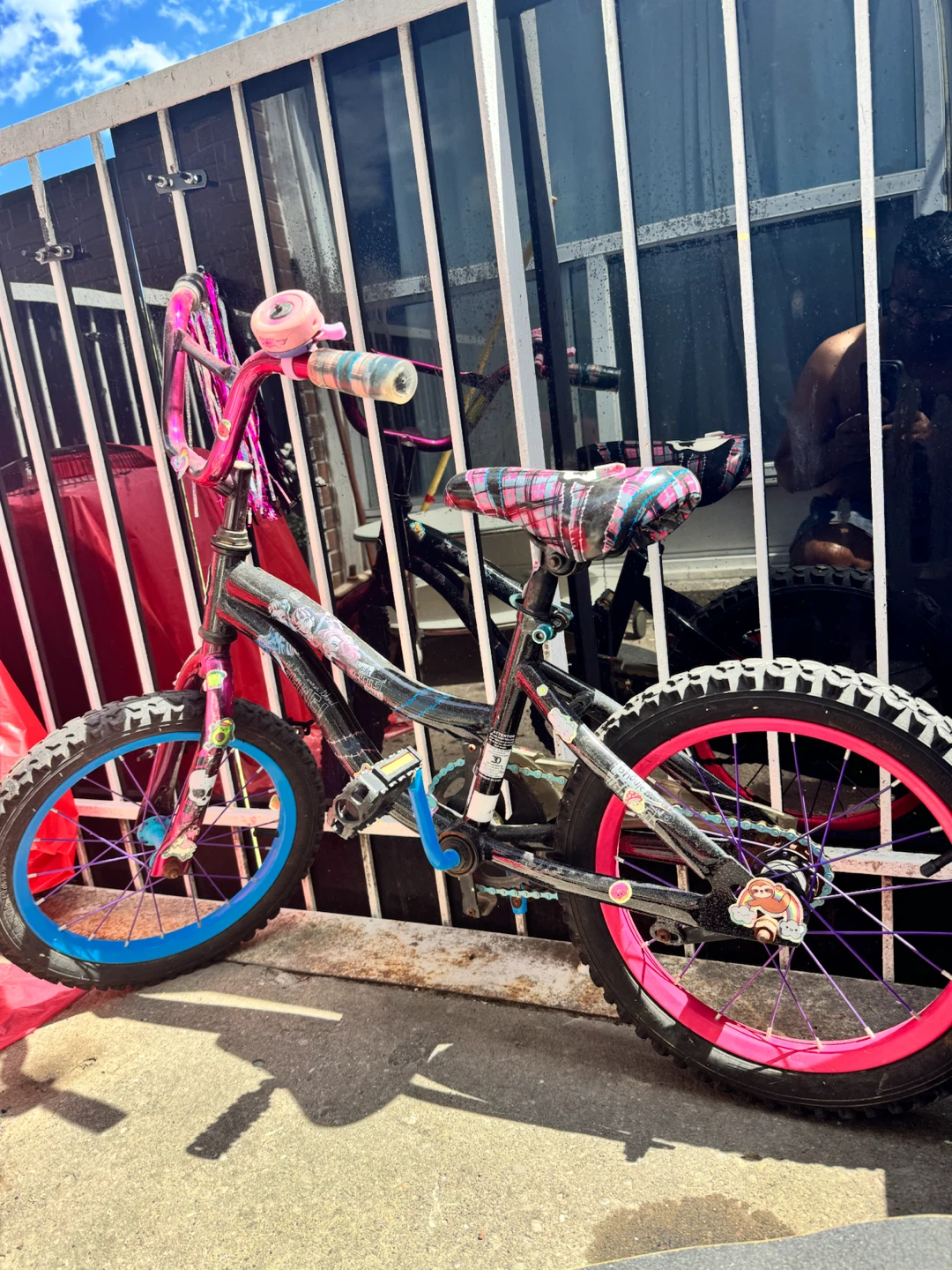 Kids Bike with Pink and Blue Accents - photo 2