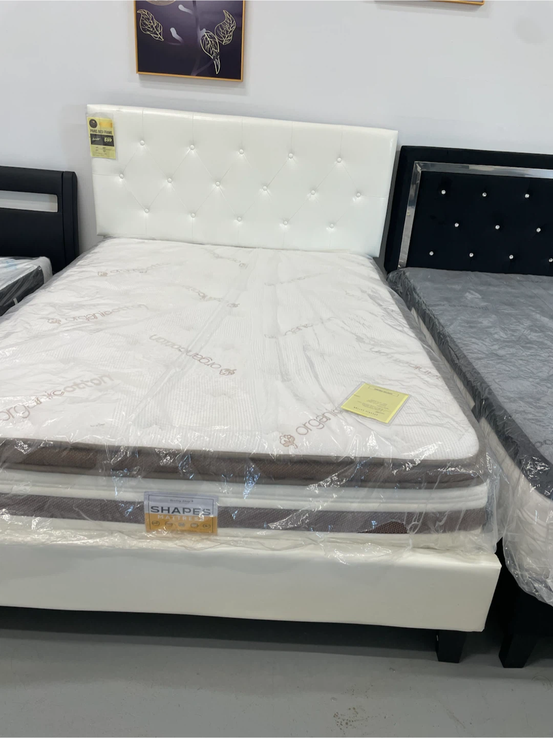 Floor model bedframe on sale