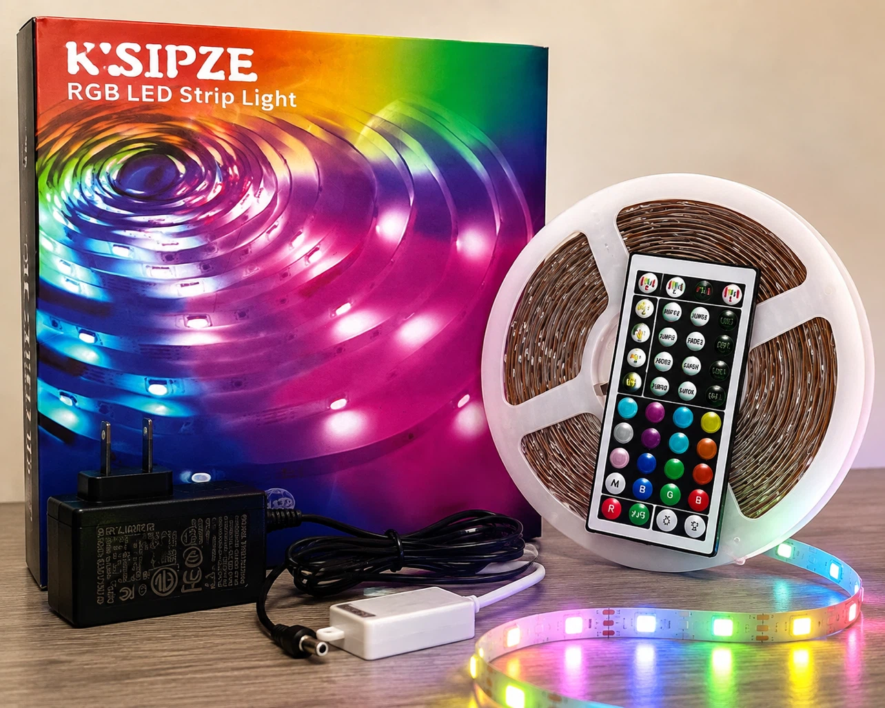 KSIPZE RGB LED Strip Light - photo 2