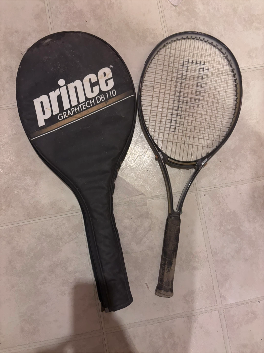 Prince Graphtech DB 110 Tennis Racquet with Cover