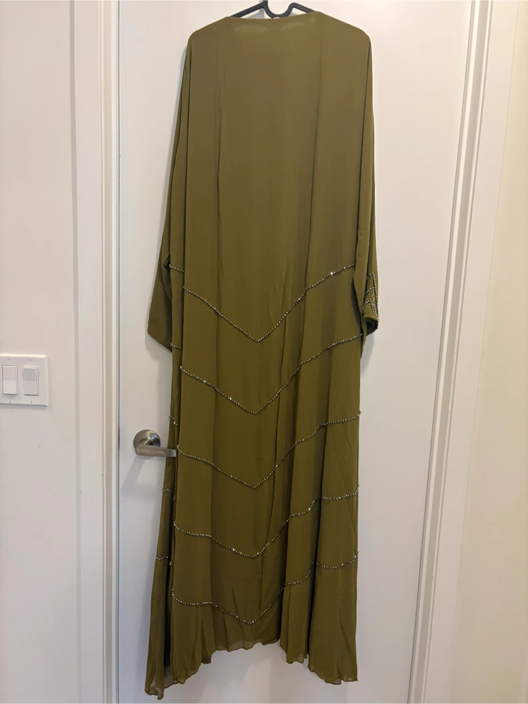 Brand new beaded chiffon abayas - photo 5