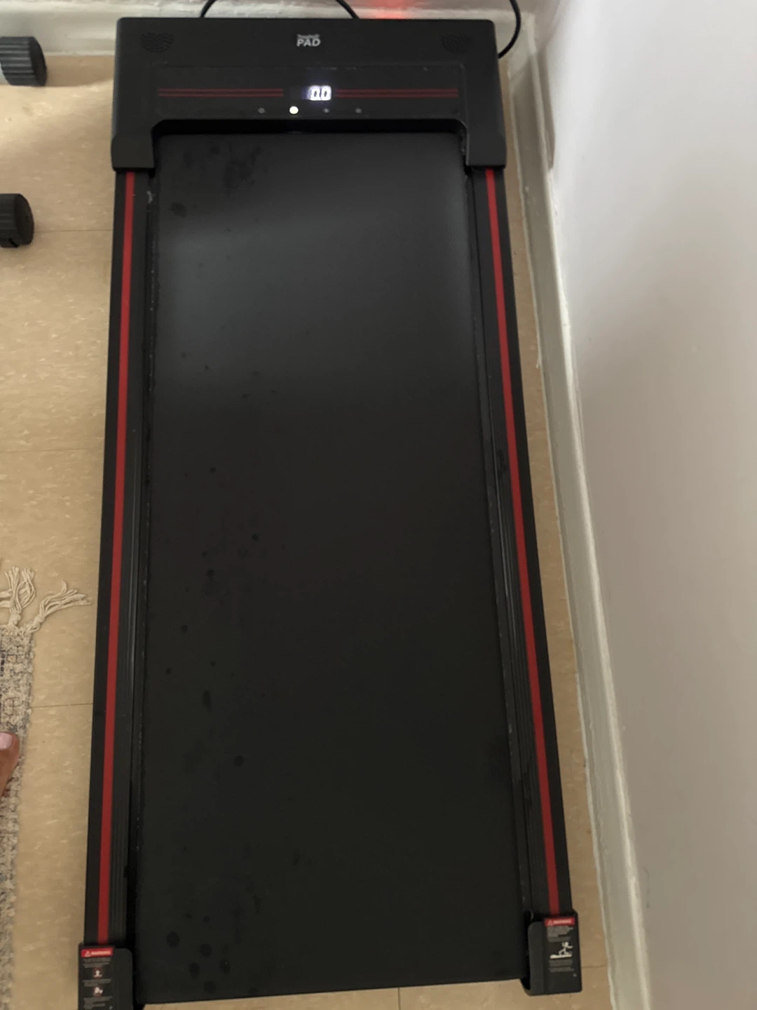 Black and Red Treadmill