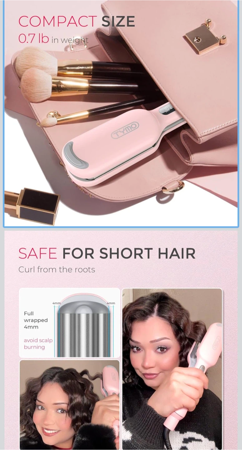 TYMO ROVY Professional Hair Styler - Pink