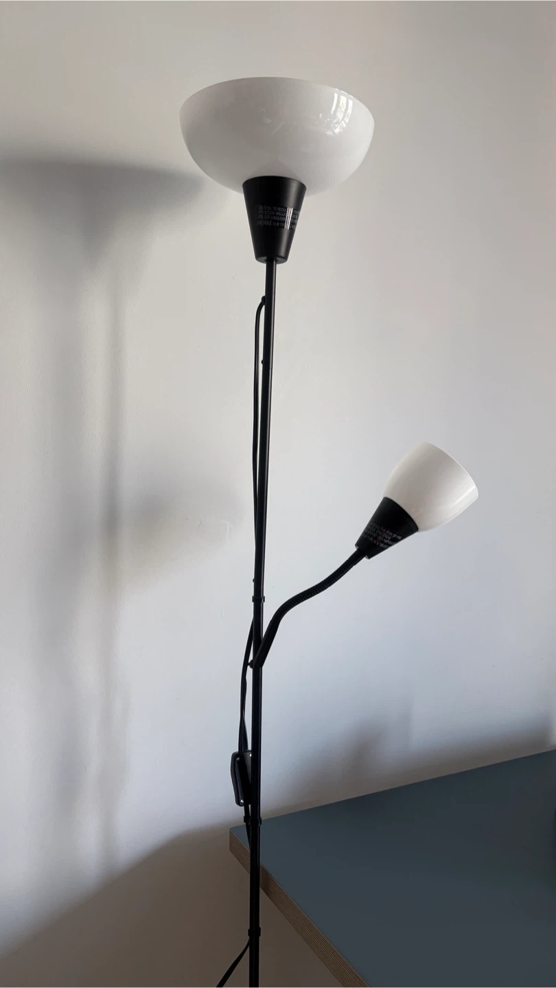 IKEA TAGARP Floor Lamp With Bulbs