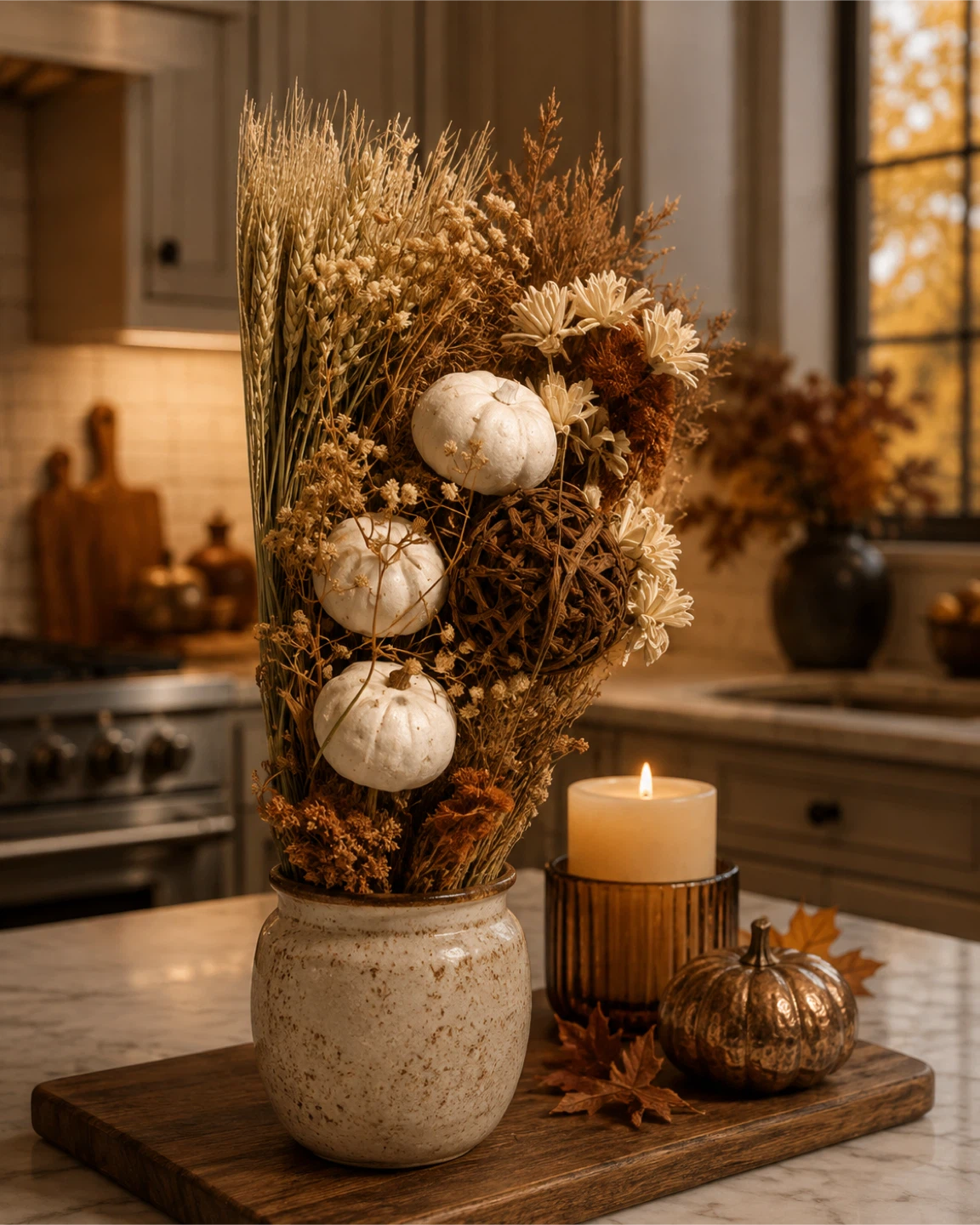 NEW HOMESENSE Dried Floral Arrangement