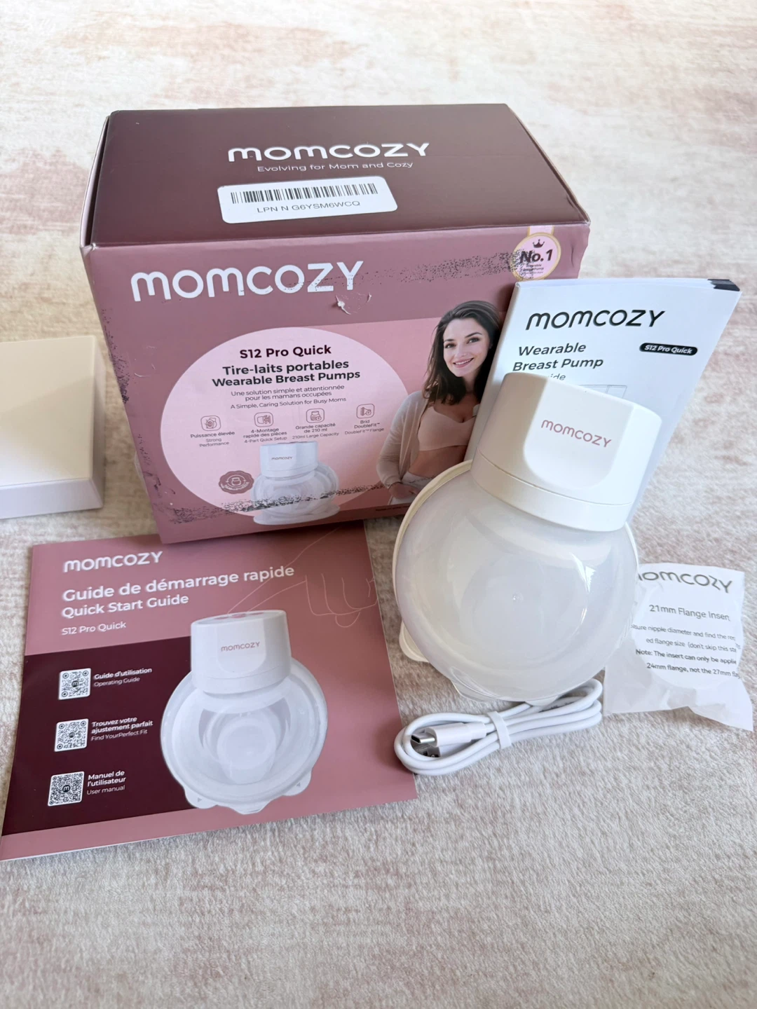Momcozy S12 Pro Quick Wearable Breast Pump