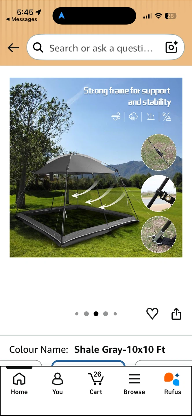 Superbrella 10x10 Ft Screen House - photo 2